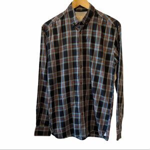 MENS NWOT JACK JONES Premium Tailored Plaid Shirt